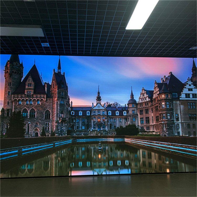 华亭室内P2.0全彩显示屏